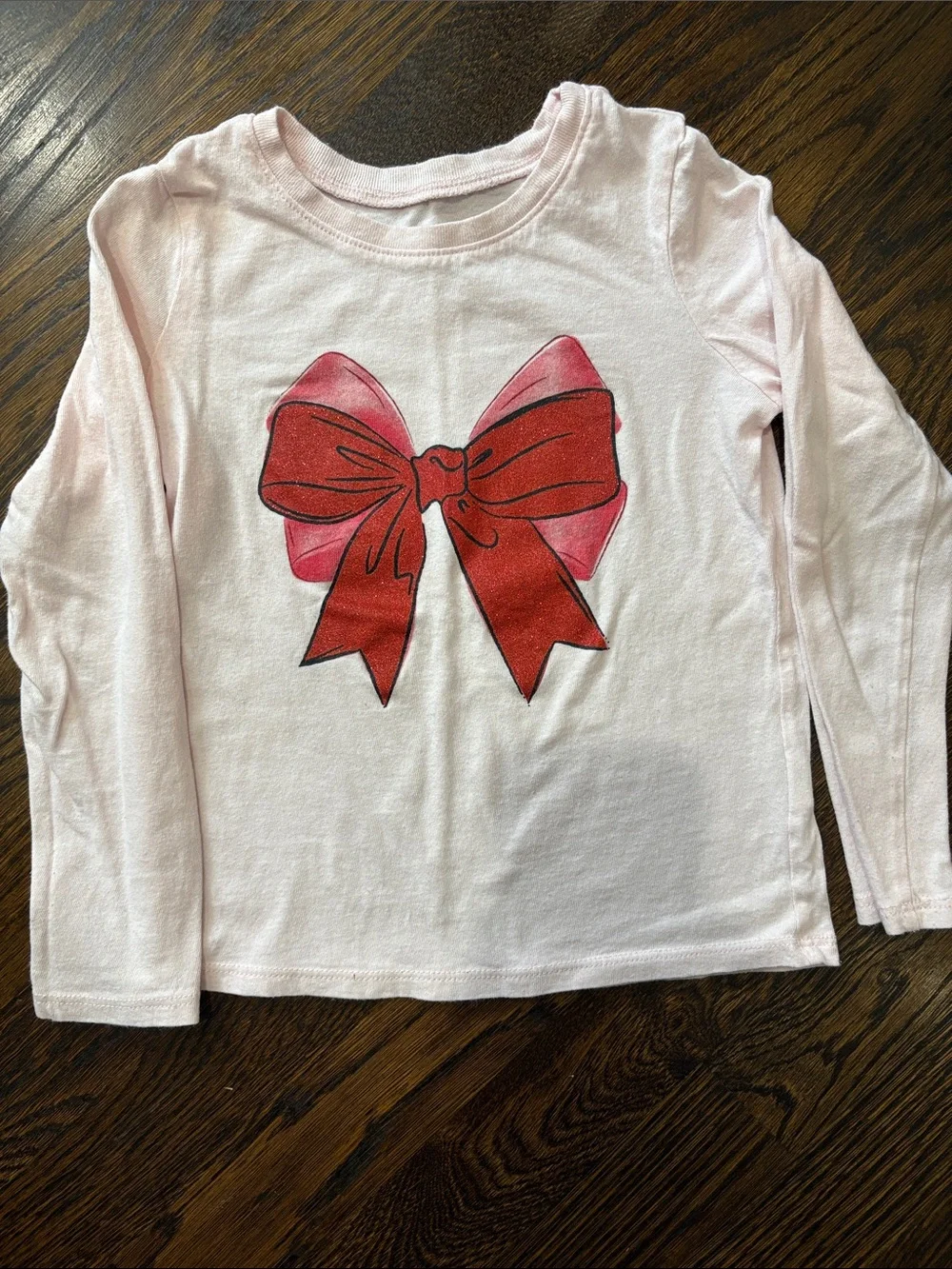 4T The Children's Place Girls' Long-Sleeve Holiday Tee Trio